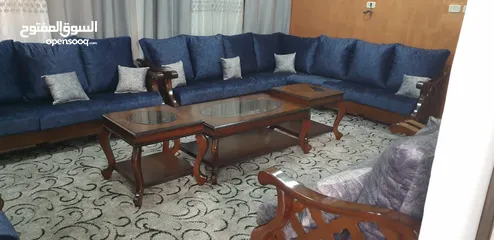 14 اطقم كورنر(9) مقاعد خشب زان ( مورس الاردن ) اشتريه للعمر كله