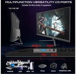  2 شاشة ألعاب 22 بوصة،FHD 1080P هرتز120! 1920x1080 جديده ما نفتح الكرتون تنفع سوني أو بي سي