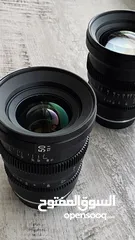  5 SLR Magic APO 32mm & 50mm T2.1 Micro-prime Lenses (Full Frame Coverage)