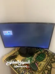  4 samsung curve monitor
