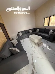  4 اطقم كورنرات تفصيل جديد ستايل امريكي  من افضل انواع الخشب والقماش والاسفنج  مع امكانية تغيير اللون
