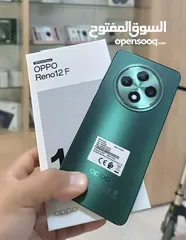  5 جهاز جديد بالكرتونة Oppo Reno 12F رام 16 جيجا 256 مكفول سنة متوفر توصيل