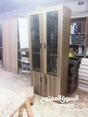  7 خزانة ملفات عمق 40سم ارتفاع 180 عرض 80 خشب لامينت مستورد متعدد الموديلات والالوان