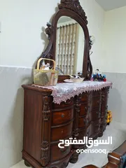  2 غرفة نوم خشب زان استعمال بسيط