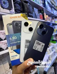  1 مع سماعه بلوتوث جهاز جديد بلكرتونه Ticno Spark GO رام 6 و  8 جيجا 64 و 128 مكفول سنة متوفر توصيل