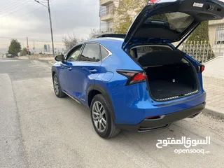  7 لكزس NX300 موديل 2016 لون ازرق فل كامل اعلى تصنيف من فئتها
