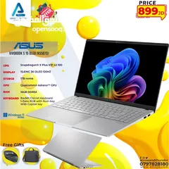  1 لابتوب ايسوس Laptop Asus Snapdragon بافضل الاسعار