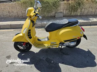  18 فيسبا GTS SUPER 2018 300cc  كفاله سنه بسعر مغري