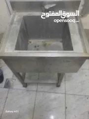  11 عده مطعم  ماكنه حمص ومجلى وصاج فلافل وجره فول ستيل