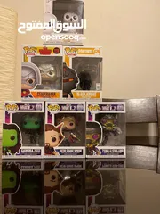  7 للبيع عدد 15  شخصية Funko Pops