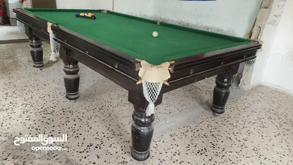  4 طاولة بلياردو نخب مع كامل مستلزماتها