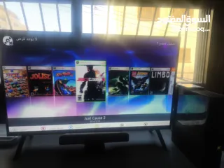  22 xbox360 مجدد مهكر مع ايد و250 لعبة من افضل     الالعاب وكونيكت السعر 550 شيكل غير قابل للتنزيل