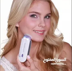  13 ماكينه جهاز ازاله الشعر yes لكل الجسم بدون الم يعمل بالشحن مع ضوء براون