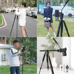  3 ترايبود كاميرا نوع ممتاز جدا وعالي الجودة  Ulanzi(U-SElECt)  VT-02 Tripod Heavy Duty