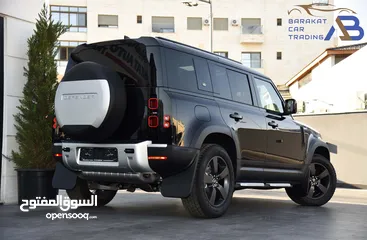  4 لاند روفر ديفندر بلج ان هايبرد وارد وكفالة الوكالة 2024 Land Rover Defender HSE P400e Plug In Hybrid