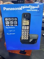  2 تلفون باناسونك لاسلكي اصلي