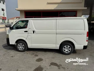  4 Toyota hiace for rent