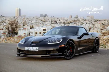  10 Corvette C6 2008 Ls3 Targa Top 500HP بحالة الوكالة