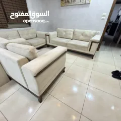  8 طقم كنب 8 مقاعد وغاز 90 سم وجلاية وغسالة