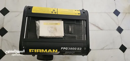  4 مولد كهرباء جديد FPG3800 E2 Sumec Firman للبيع