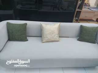  5 New 3 seater sofa without delivery 1 piece 75 rial