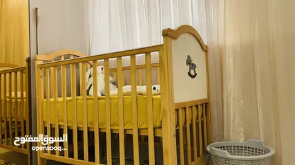  2 سرير طفل جديد مستخدم اسبوع