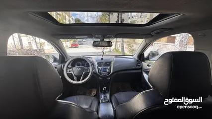  7 هيونداي اكسنت 2016 اصل كوري 1400 فل مع فتحة