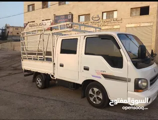  17 كيا بنجو دبل كبين للبيع بكم ماشاء الله مش مدعوك 9999