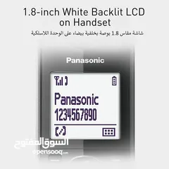  6 هاتف ارضي سلكي + لاسلكي بناسونك صناعة ماليزيا نظام راقي جدا  KX-TGF310