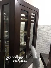  6 غرفة سفره زان بالكامل شبه وكاله استعمال عرسان 6 اشهر