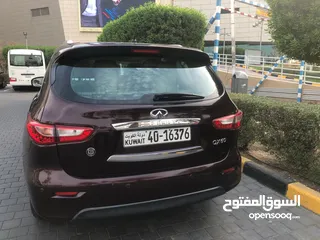  5 للبيع جيب انفنتي QX60 سبعه راكب بحاله ممتازه