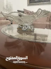  3 لوحات حائط حجم وسط+ صحن فواكه + ورد صناعي جودة عاليه