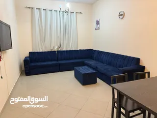  1 (محمد سعد)غرفه وصاله مفروش للايجار الشهري بالمجاز فرش سوبر ديلوكس