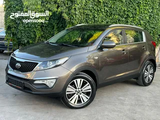  1 كيا سبورتج 2015 وارد شركه فحص كامل عداد قليل 72 الف كيلو فل كامل بانوراما بحاله الوكاله