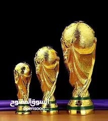  2 كأس العالم لكرة القدم ب3 مقاسات ثقيل جوده عاليه شكل مميز وفخم