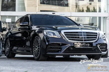  27 Mercedes S320 2019 Amg kit   السيارة وارد الشركة و قطعت مسافة 68,000 كيلو متر فقط