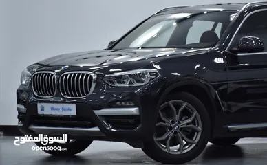  4 BMW X3 xDrive30i ( 2021 Model ) in Grey Color GCC Specs