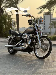  1 للبيع هارلي ديفدسون سبوستر          Cc 1200 XL castom  مسجل ومامن شهر4/2025 للاستفسار