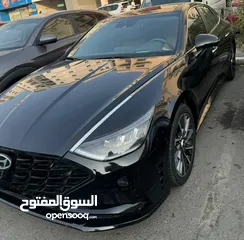  1 هيونداي سوناتا موديل 2021 للايجار       FOR RENT HYUNDAI SONATA MODEL 2021