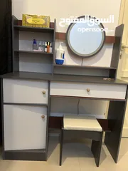  1 Small vanity with led mirrorfor sale.good for small room. Only pne week of use. All new, 100% new