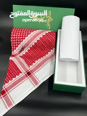  50 شماغ احمر وابيض جفنشي وكارتير ومونت بلانك جميع الماركات هاي كوالتي مع الملحقات احدث البصمات 2025