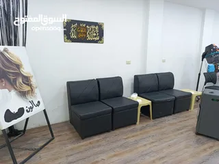  2 صالون سيدات للبيع بسعر مغري جدا بكامل معداته وبدعي السفر