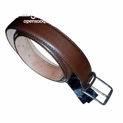  1 حزام رجالي رسمي Massimo Dutti ماسيمو دوتي جلد اصلي طبيعي 100 ٪ مستعمل شيء بسيط بحالة ممتازة.