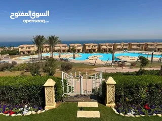  1 شاليه130م للبيع في تلال العين السخنة بالقرب من لافيستا تشطيب كامل Luxury Chalet for sale at telal