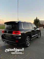  7 تويوتا لاندكروزر 2013 محول خارجي 2019 فحص كامل فل كامل اسود ملوكي