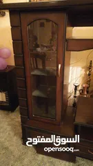  3 بوفيه خشب  ماليزي بحاله ممتازه