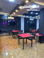  8 مقهى شعبي  للبيع مع جميع معداتو