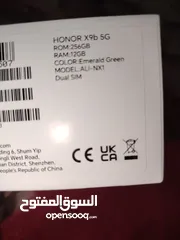  2 هونر x9b 5G للبيع جديد مستخدم أقل من 3 أشهر