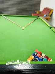  4 طوايل بلياردو +تنس