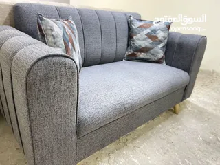  1 طقم كورنر 7 مقاعد خشب لاتيه وقراط